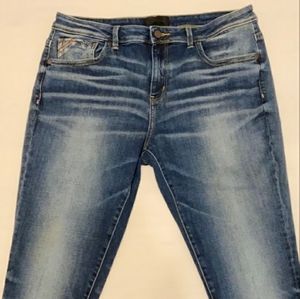 Buckle Black Skinny Jeans